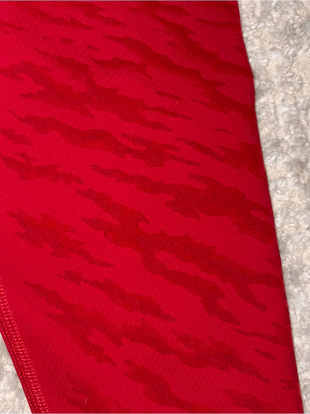 LuluLemon Red Striped Pants - Picture 3 of 6